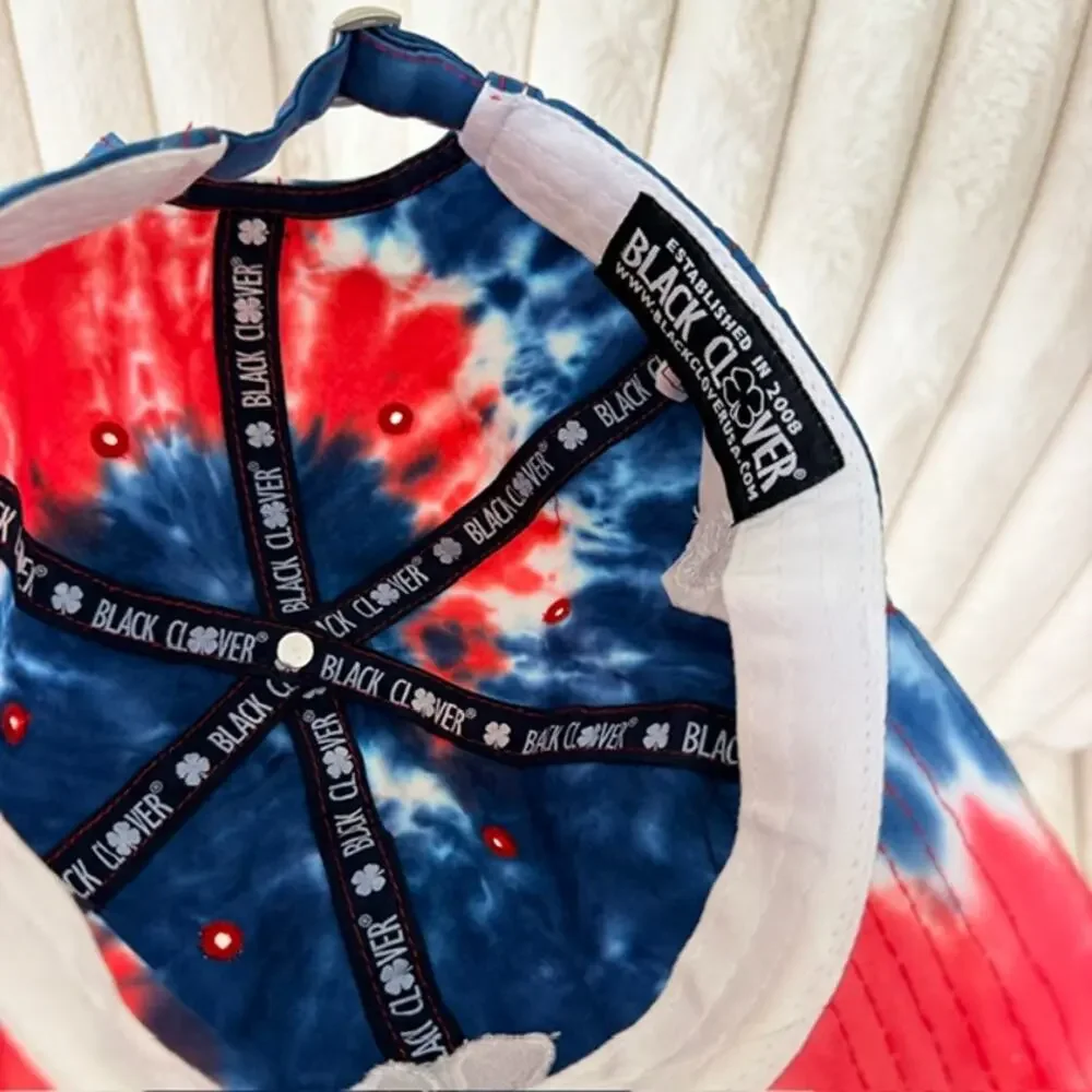 Black Clover Baseball Cap Westin Rancho Mirage Golf Resort Tie Dye Adjustable